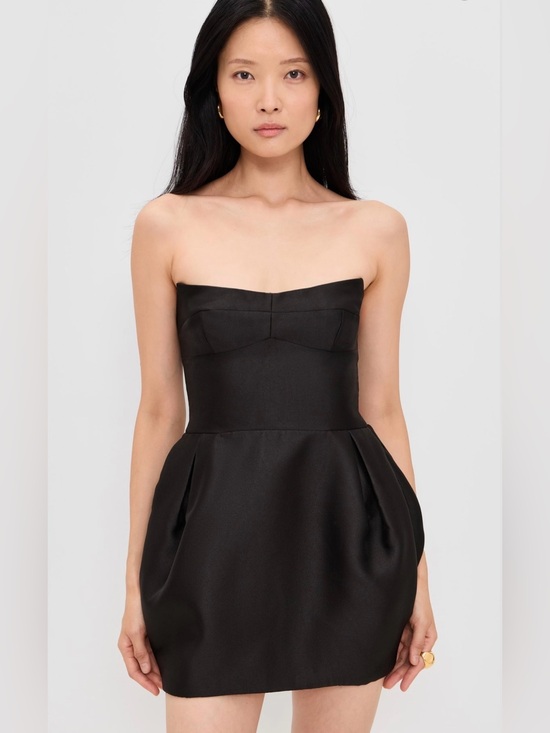 Amanda Uprichard Dresses & Skirts - Amanda Uprichard Strapless Black Mini Dress